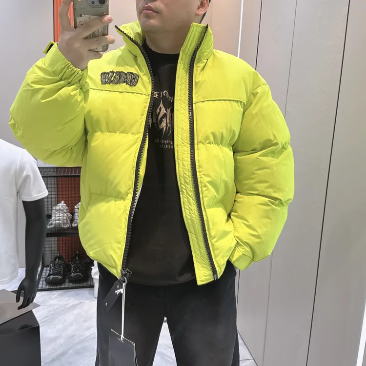 冬季新款加厚保暖立领宽松面包服男女通用
