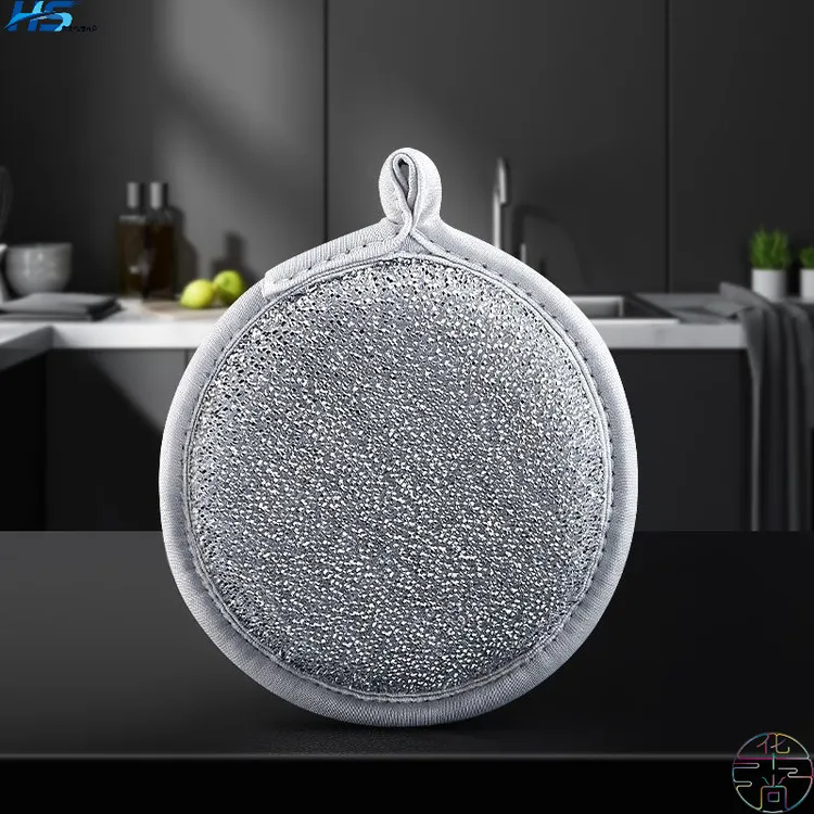 双面家用海绵加厚不沾油洗碗布百洁布抹布洗碗巾锅刷洗锅去污洗碗