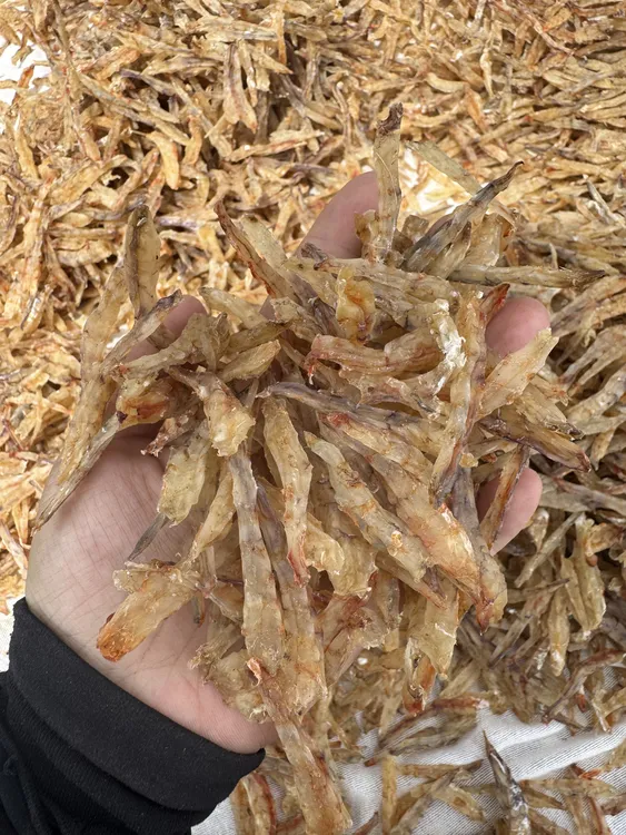 海南生晒海捕直虾干去虾线淡晒鲜甜