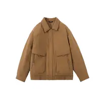 【南通大个】90白鸭绒羽绒服衬衫领简约时尚男士羽绒服507