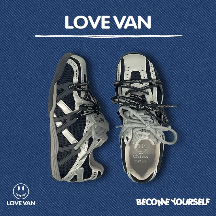 Lovevan/艾典范动感泡芙//时尚潮流穿搭休闲鞋轻便耐磨户外网面