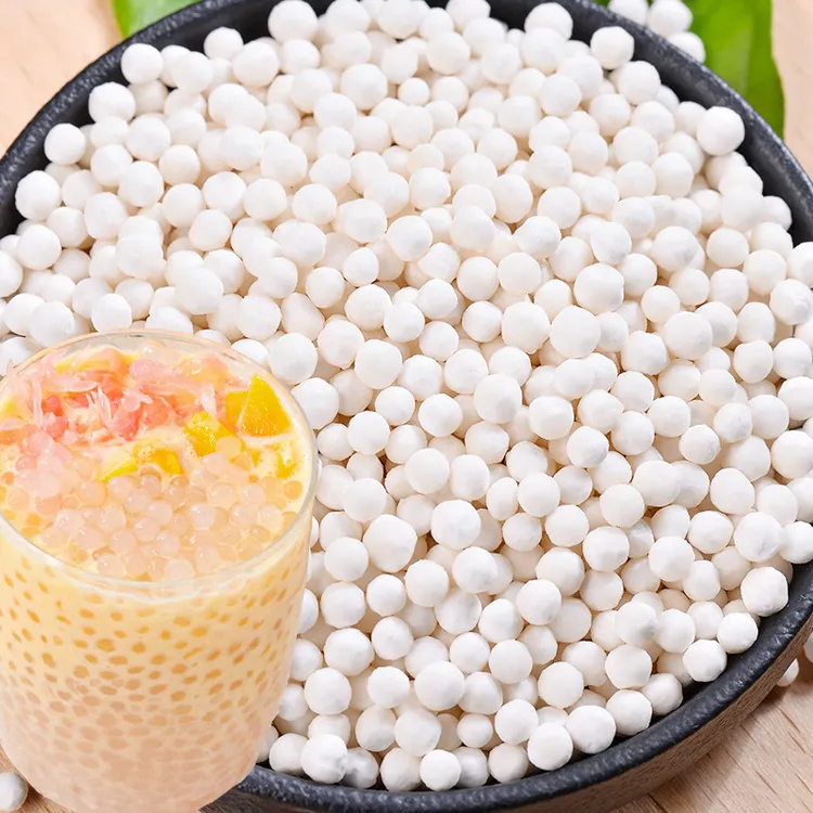 正宗优质小西米白西米露家用小包装珍珠奶茶店专用大中号颗粒煮粥