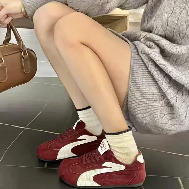 德训鞋女款2025新款秋冬季爆款超火加绒阿甘休闲运动二棉鞋子女鞋