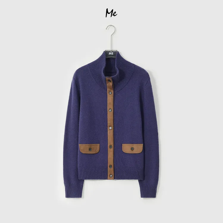 ME【孟菲斯】北纬43°绵羊毛混纺超柔老钱显瘦百搭时尚毛衣MESA2913