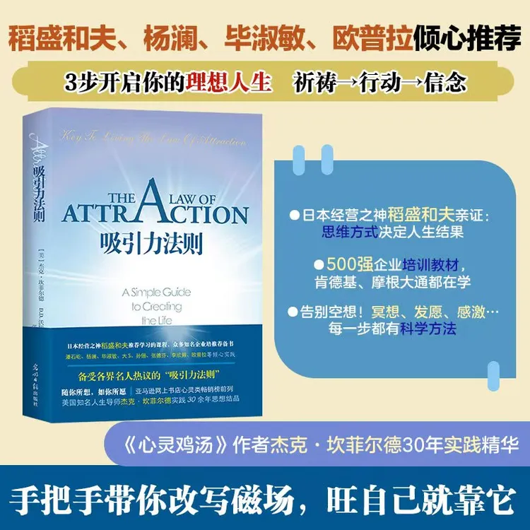 吸引力法则助你提升思维逻辑商业思维赚钱智慧技巧破局生意经书籍