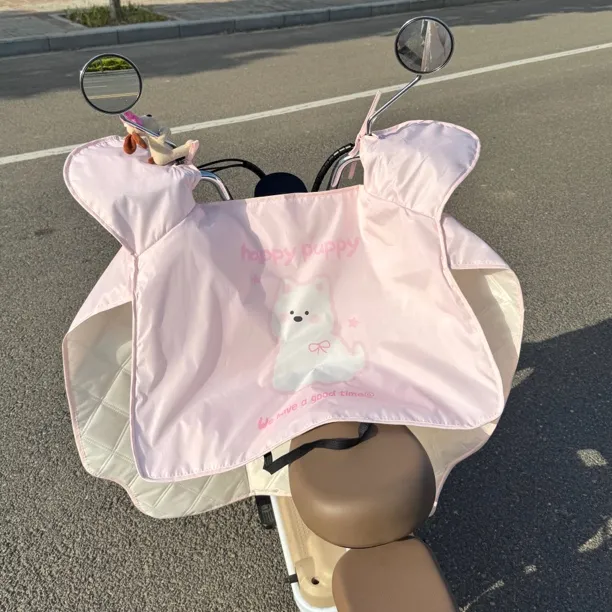 电动车挡风被夏季遮阳夏天薄款摩托车隔热防晒防水防风通用