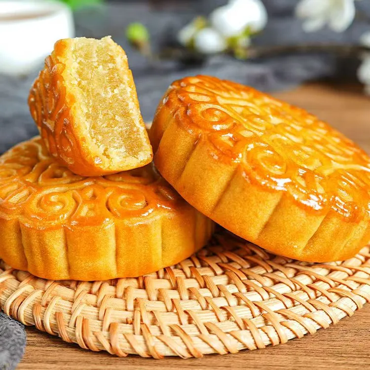 广式月饼多口味经典老式传统味道中秋佳节糕点零食