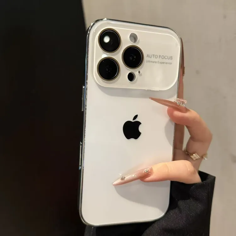 秒变17大视窗电镀磨砂适用苹果17promax手机壳iPhone16防摔15全包