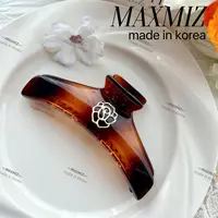 东大门 韩国新款山茶花抓夹精致高级款低调简约2133