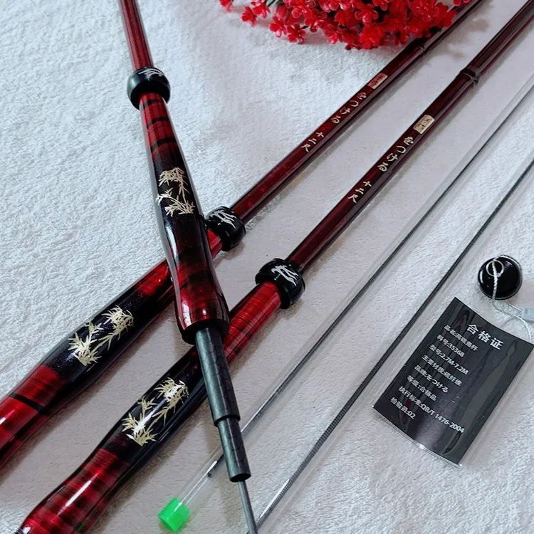 高碳鲫鱼竿超轻超硬超细28调4.5米5.4米小综合溪流竿鲫鱼竿鲤鱼竿