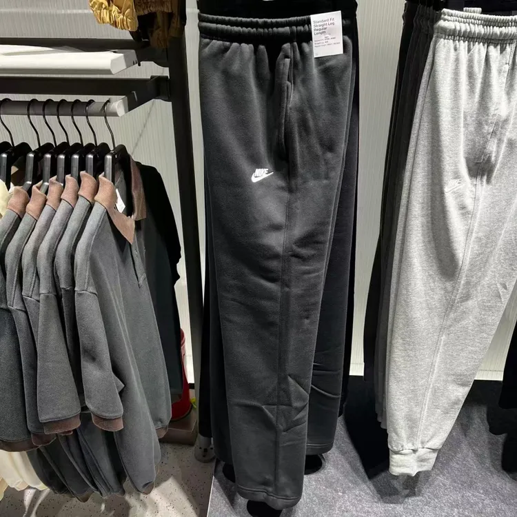 Nike耐克男25冬新款针织保暖跑步加绒运动休闲直筒长裤IF0489-010