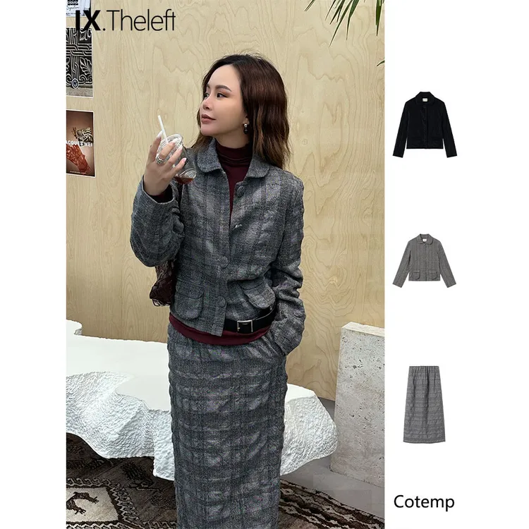 Cotemp 设计师品牌 诺维复古超短大衣 IX买手店
