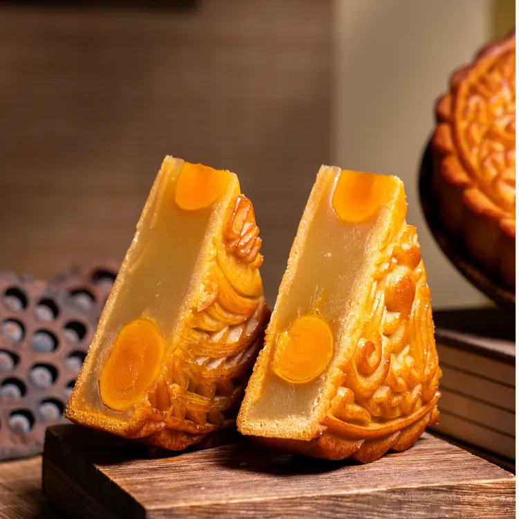 【世鸿月】广式蛋黄莲蓉月饼传统老式月饼高档礼盒送礼装