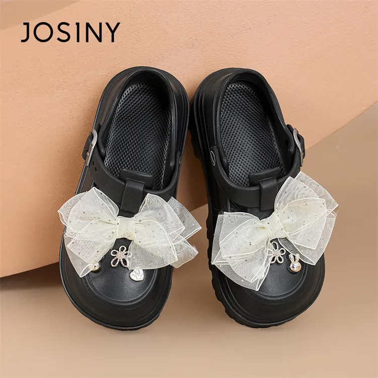 卓诗尼2025女款凉鞋夏季新款休闲百搭软底厚底防滑玛丽珍凉鞋凉拖