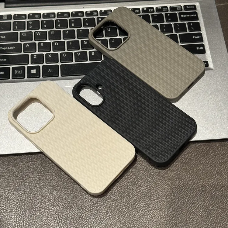 ins简约编织纹壳纯色适用苹果16pro/15手机壳iPhone14防摔软硅胶