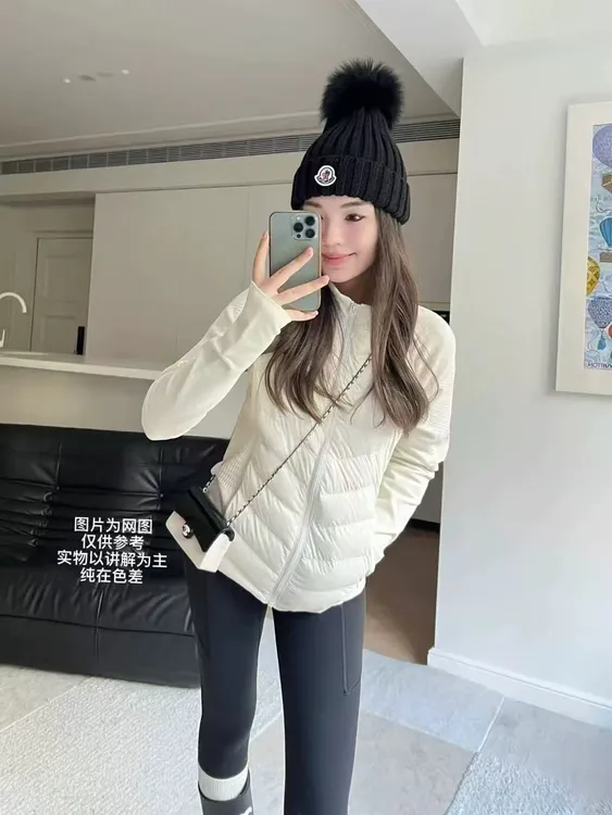 0241冬季新款大码女装韩系蚂蚁腰拼棉瑜伽外套