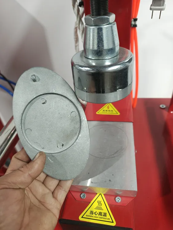 立式丁眼硫化机大气缸内外加热加压8厘米烫头