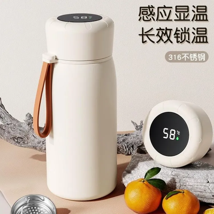 保温水杯食品级316不锈钢杯保温杯大容量便携初高中儿童上学显温