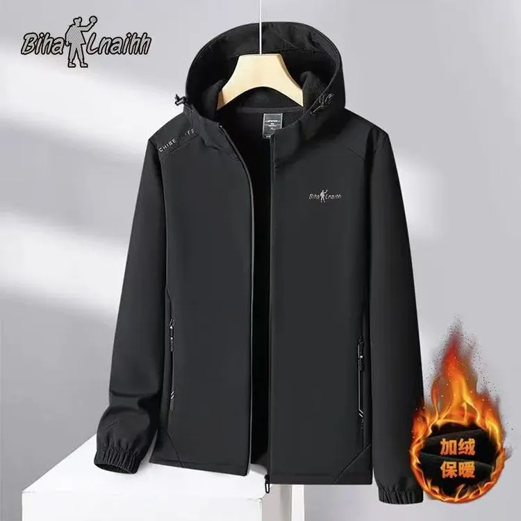 《专柜正品》5598男士软壳衣100D四面弹秋季新款加绒百搭外套