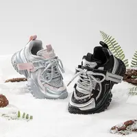 【哈比熊】童鞋冬季新款皮面轻便舒适儿童运动鞋加绒保暖E144251021