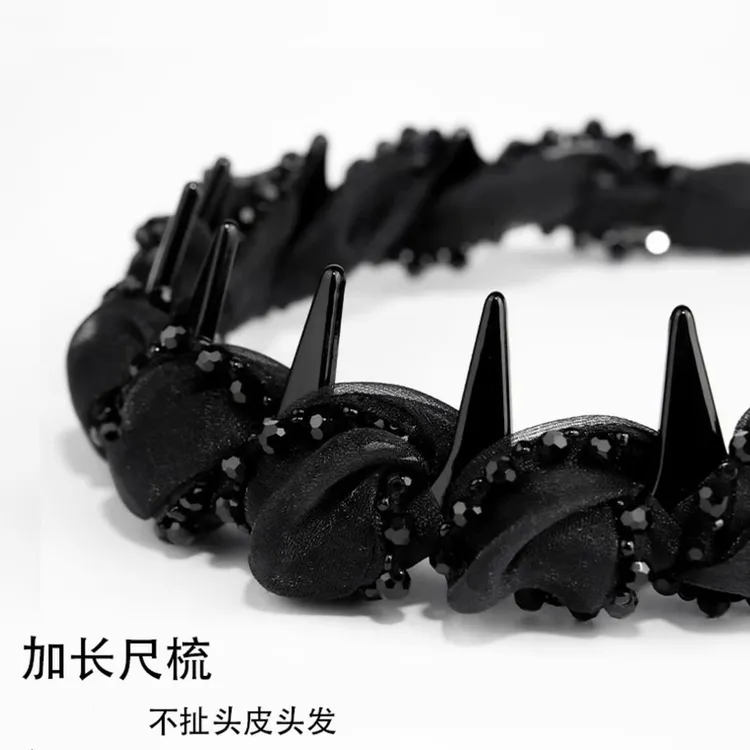 赫本轻奢路易斯新款巴黎王妃时尚浪漫包边设计百搭网红蝴蝶结发夹