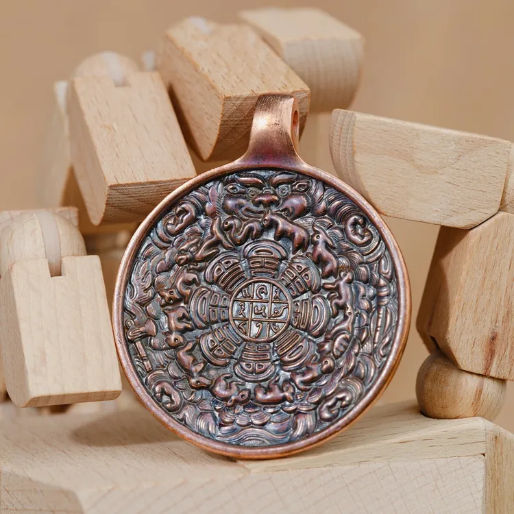 【鹿小院出品的V5.1九宫王 霸霸熊】八卦牌 ● 精工文创 “微瑕疵”