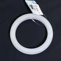 和田玉白玉手镯57圈口（Y）