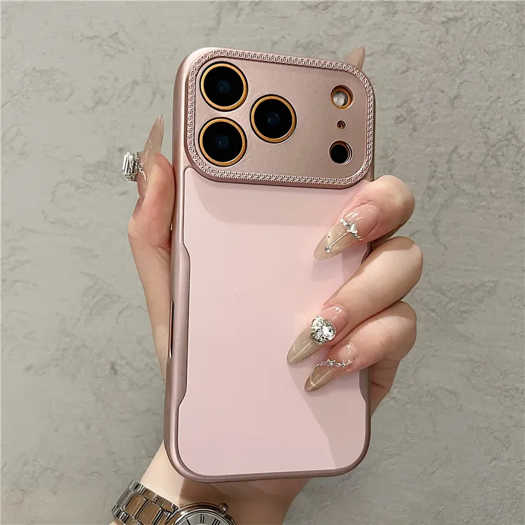 磨砂小蛮腰适用苹果17promax手机壳iphone16pro新款15情侣创意潮