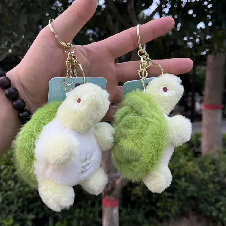 新款爆款小乌龟毛绒挂件可爱公仔玩偶钥匙扣包包挂饰娃娃生日礼物