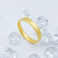 【飘飘严选】足金999 古法无事戒指 1 12圈口