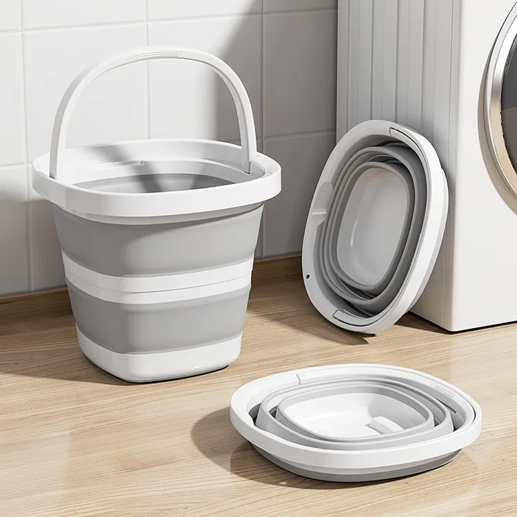 折叠水桶家用大容量便携旅行式可折叠塑料收缩桶带提手学生宿舍泡