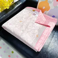 秋冬加厚床盖-A棉B绒双面两用防滑床盖