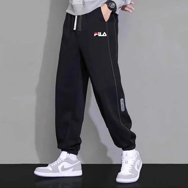 一折区 I 潮流运动裤男款宽松卫裤冬款韩版加肥宽松休闲裤百搭