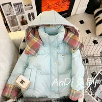 〖ANDI〗安迪羽绒服冬款女童拼接穿搭韩版修身羽绒服5356
