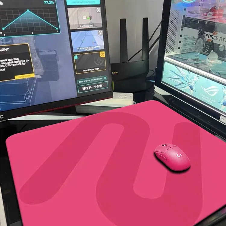 卓炽威鼠标垫FPS电竞游戏专用超大细面橡胶3mm加厚CSGO桌垫顺滑