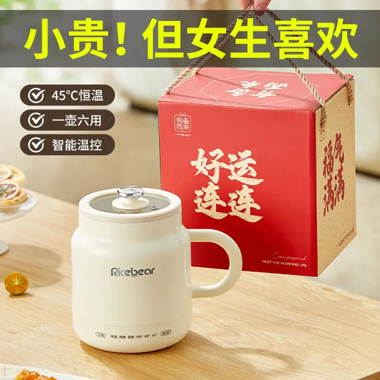 便携杯生日礼物女生实用的高级感送闺蜜女朋友老婆电煮杯养生杯