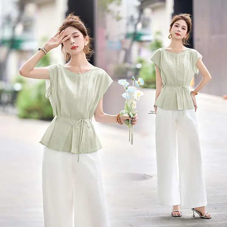 夏装套装2025新款爆款时髦气质妈妈40-50岁高档女装洋气衣服显瘦