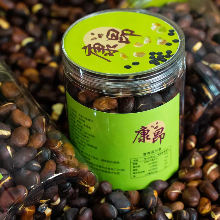 云南火烧蚕豆农家非油炸干货原味香酥豆土特产零食休闲食品罐装