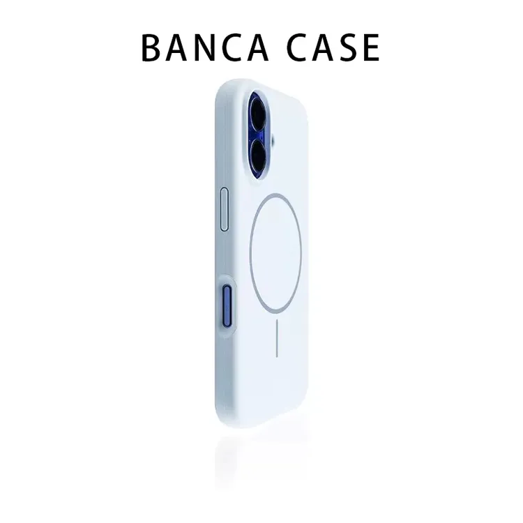 BANCA远峰蓝液态磁吸适用苹果16Promax手机壳iPhone15/14肤感1312