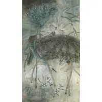 18021、江宏伟 荷塘清趣【德鸿18拍卖】