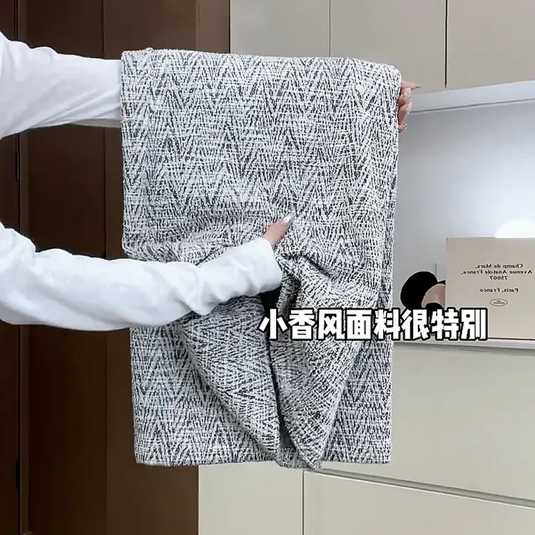 提花雪尼尔阔腿裤女2025早秋新款显瘦高腰休闲垂感百搭针织直筒裤