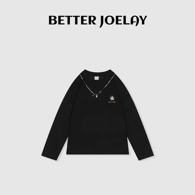 BETTER JOELAY-【赛博朝珠】潮流时尚百搭简约长袖潮流ZZ3049