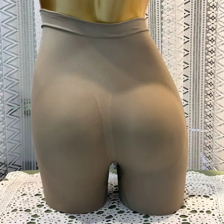女士春秋高腰加垫无痕提臀裤自然款蜜桃臀加厚丰臀翘臀裤Dlzea