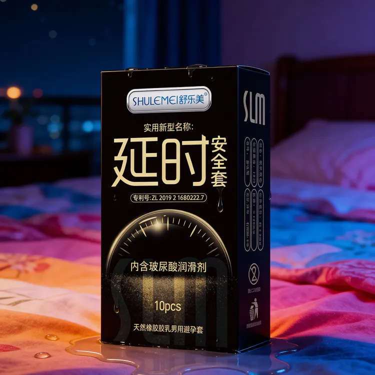 SLM/舒乐美延时专利避孕套持久安全套颗粒螺纹超薄男用情趣超薄套