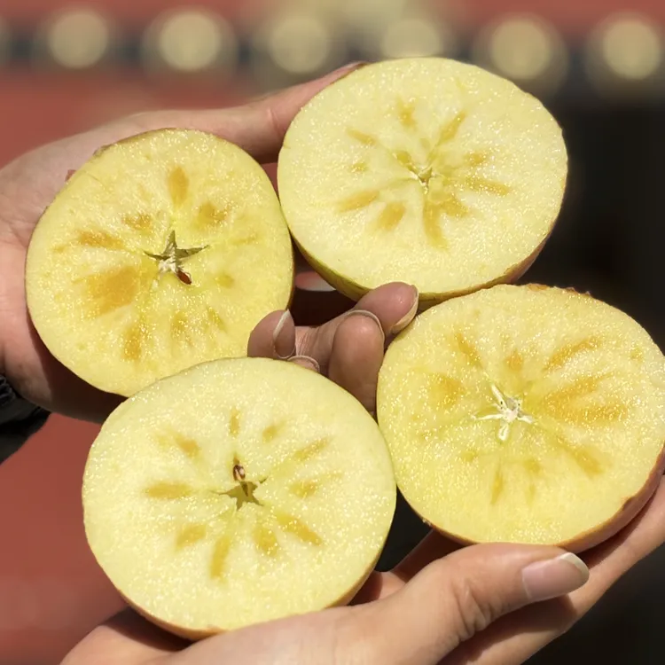 10斤山西临猗红富士苹果 冰糖心苹果 脆甜多汁爽口