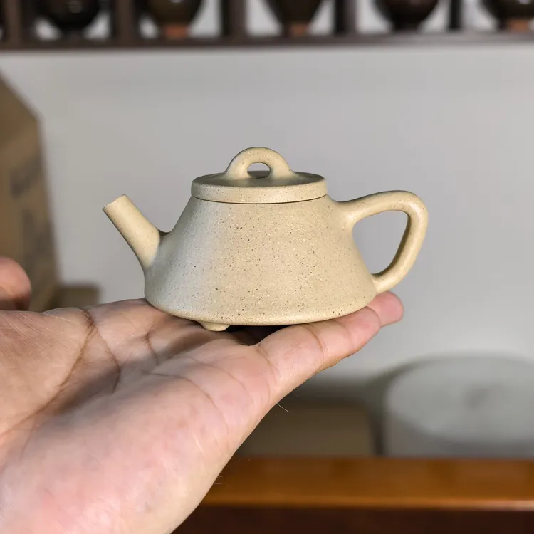 石瓢壶，黄龙山本山段泥，小品壶，全手工65cc