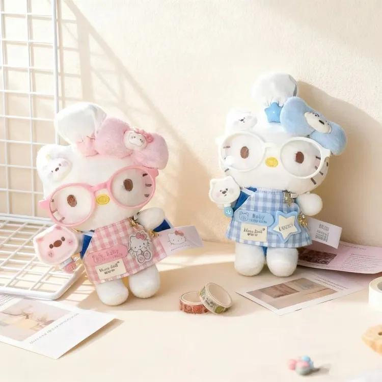【小白厨师】正版helloKitty挂件毛绒玩具