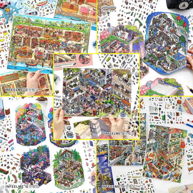 infeel.Me今日营业中29.0 31.0 35.0场景贴纸小屋20.0造景贴纸