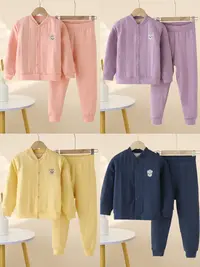 新款2025校服神器儿童秋冬季棉服保暖A类加厚男童女童套装