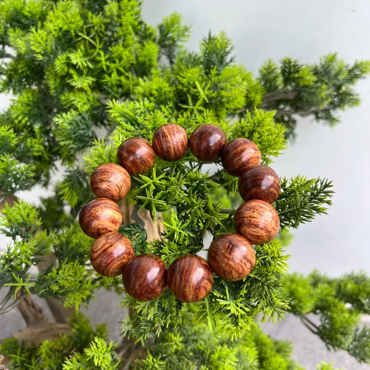 红志轩红木正宗海南黄花梨2.0/12粒